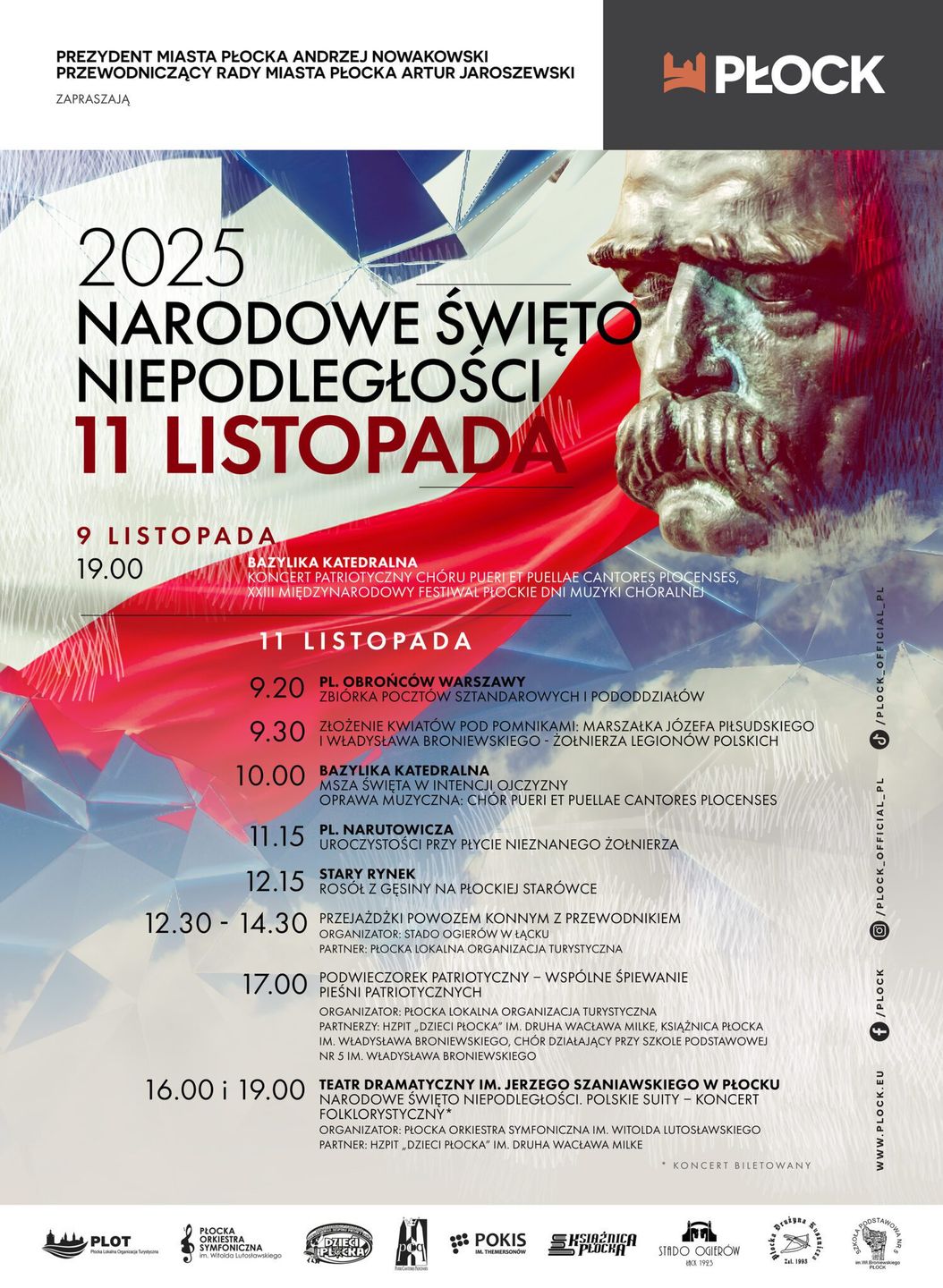 Plakat obchodów