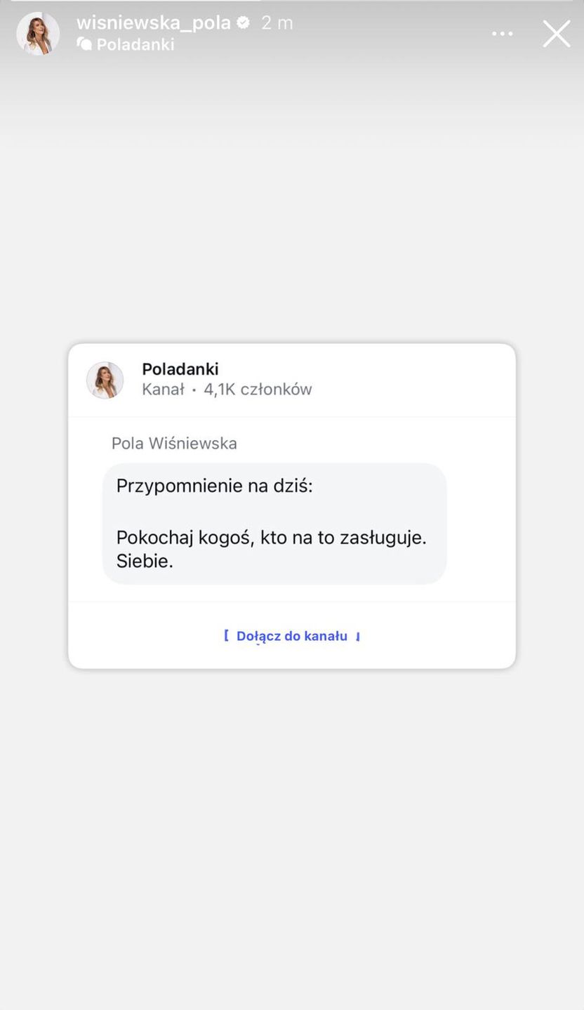 Pola Wiśniewska podsyca plotki o rozstaniu z Michałem
