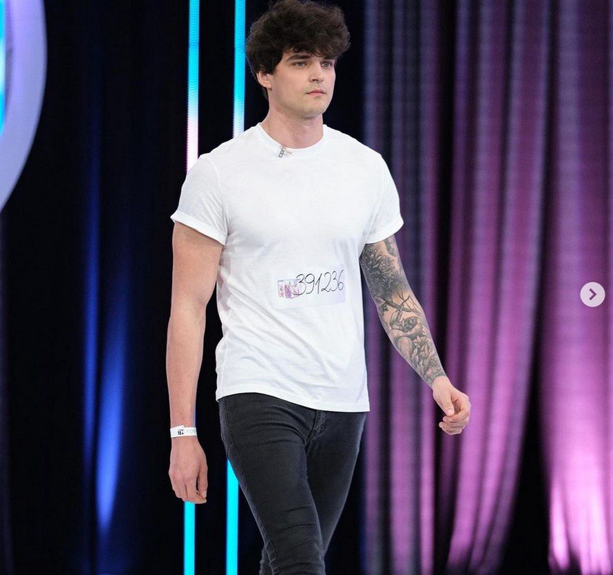 Arek Pydych z "Top Model"