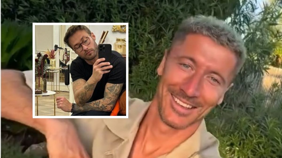 Fryzjer gwiazd ocenił blond fryzurę Roberta Lewandowskiego