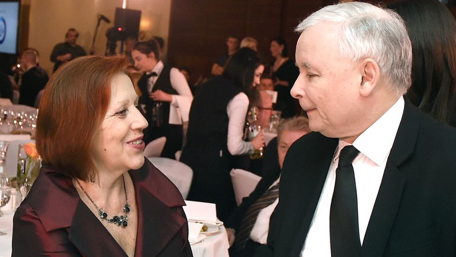 Barbara Skrzypek i Jarosław Kaczyński, 2016 r.