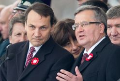 Komorowski nie wraca do PO. Sikorski znalazł miejsce dla byłego prezydenta
