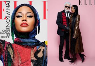 Nicki Minaj i Karl Lagerfeld w "kontrowersyjnej" sesji