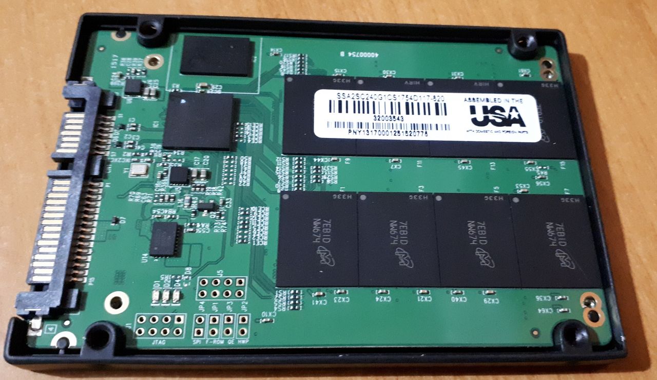 PNY CS1111 240 GB — mini test amerykańskiego SSD z kostkami MLC