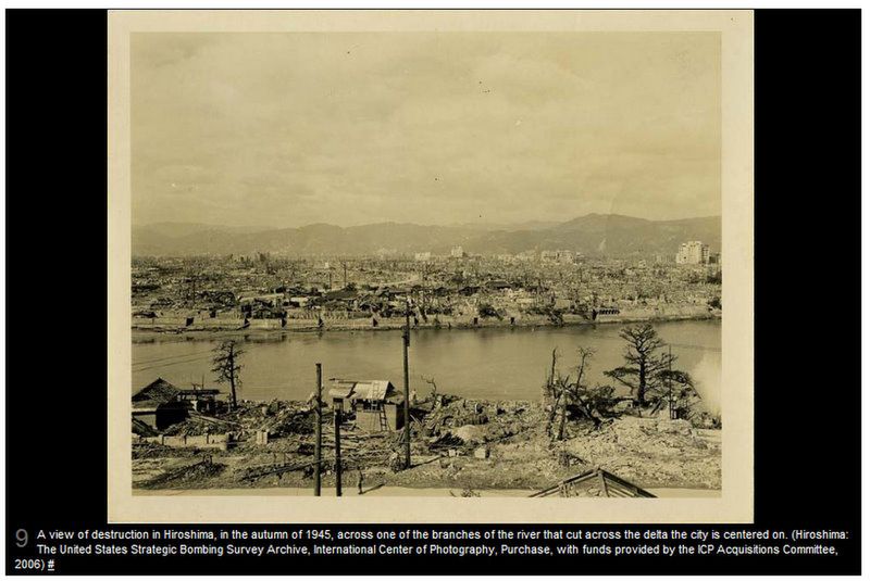 Hiroshima po wybuchu bomby w 1945 roku 1