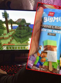 Jak smakują lody inspirowane grą Minecraft? Nowość podbija internet