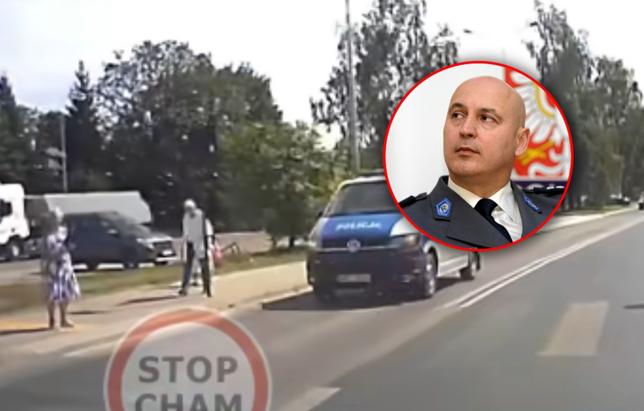 Radiowóz wjechał na pasy. Nagranie pokazaliśmy ekspertom i policji