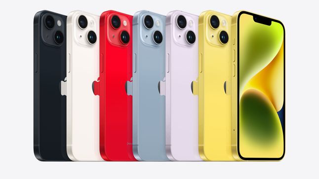 iPhone 14 we wszystkich kolorach