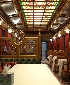 "Złoty pociąg" oligarchy. Dziennikarze weszli do środka