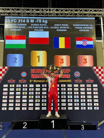 Historyczny sukces LKS Puncher Płock. Rafał Dobies zdobył Puchar Europy
