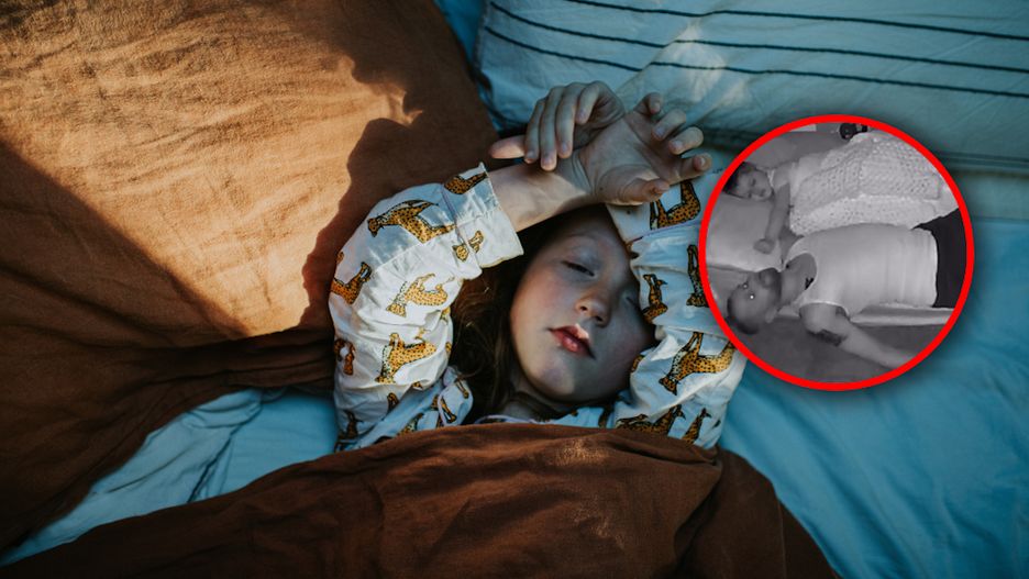 Pokazał, co robi, jak uśpi dziecko. "Odważnie z jego strony"