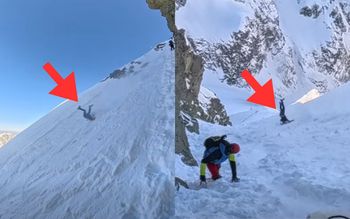 Horror w Tatrach. Spadał z Rysów. Nagranie trafiło do sieci