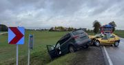 Wypadek na drodze krajowej nr 60 w miejscowości Niszczyce Pieńki – trzy osoby trafiły do szpitala