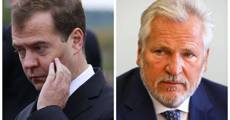 Miedwiediew znów uderza w Polskę. Kwaśniewski zabrał głos