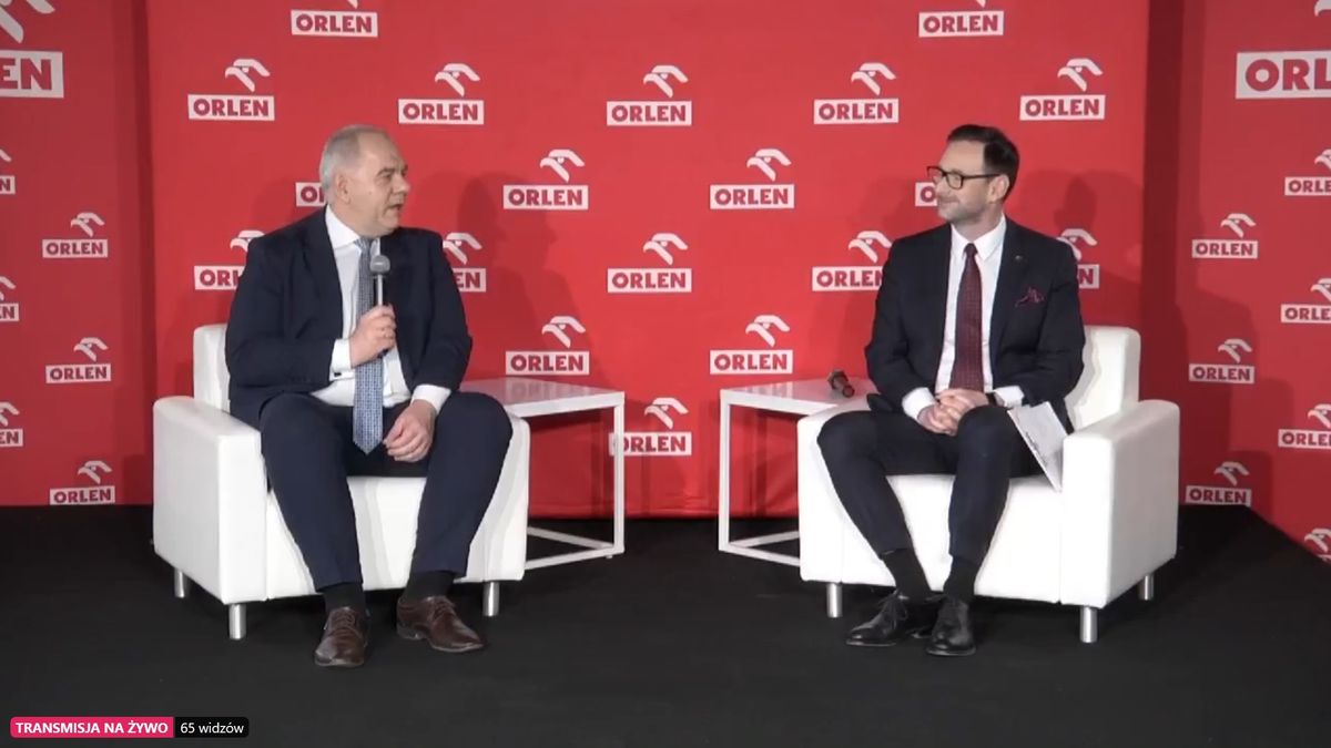 Minister Jacek Sasin i prezes Orlenu Daniel Obajtek podsumowali 4 miesiące prac związanych z przejęciem Energi.