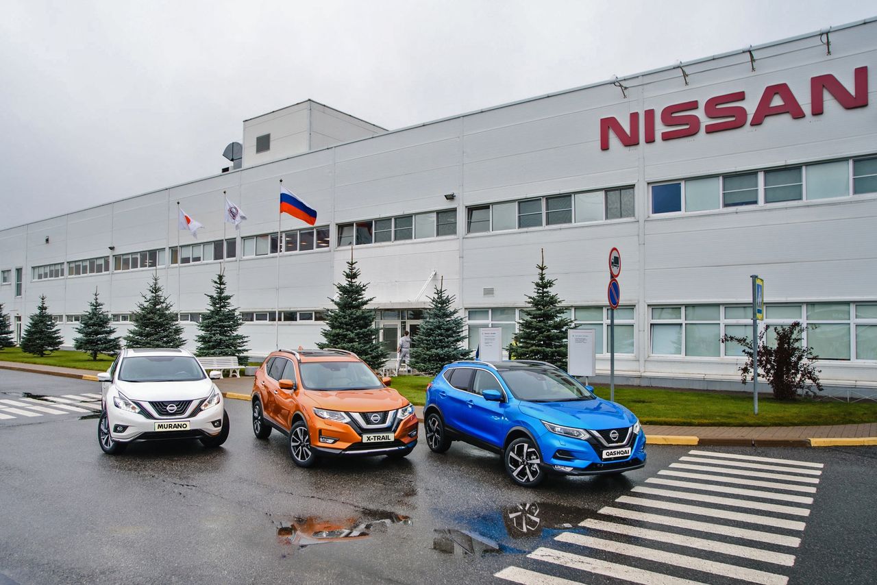 Nissan produkował w rosyjskiej fabryce modele Qashqai czy X-Trail
