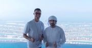 Cristiano Ronaldo spotkał się z księciem Dubaju. Miejsce robi wrażenie