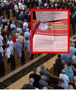 Ulotki w kościołach. "Trudno mi jest się pogodzić"