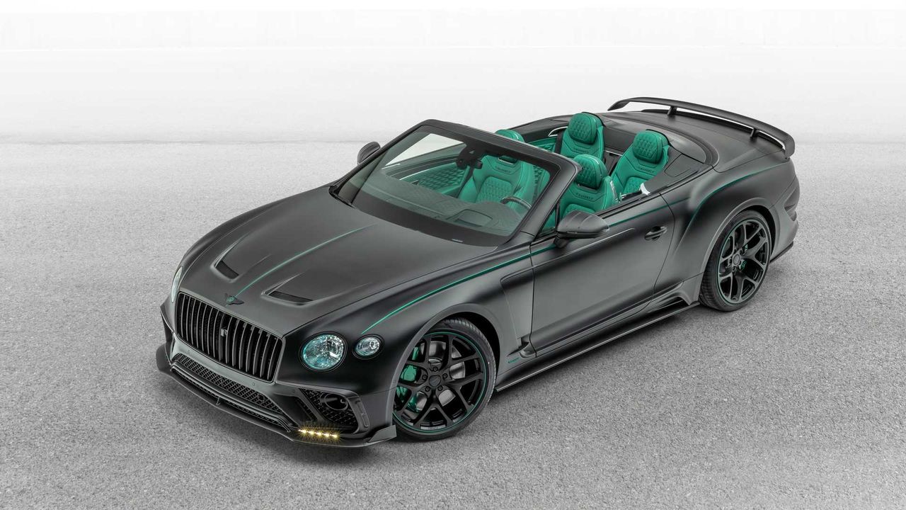 Bentley Continental GT od Mansory zaskakuje nadwoziem i szokuje wnętrzem