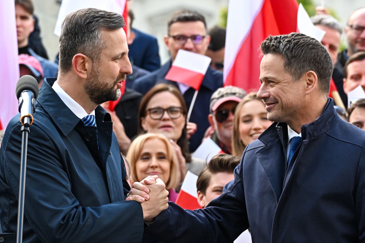 Koalicjanci pomogą Trzaskowskiemu. Ale nie za darmo
