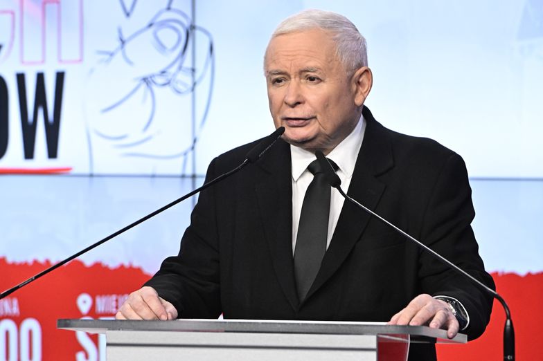 Jarosław Kaczyński tłumaczy się z telefonu do prezesa TVP. "Każdy może takie pytanie zadać"