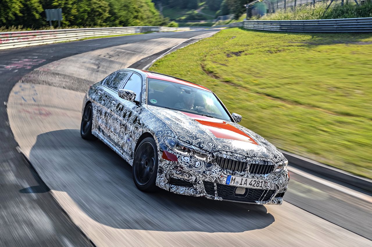 Nowe BMW Serii 3 jeszcze w kamulfażu