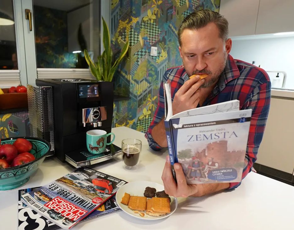 Tak urządził się Marcin Prokop