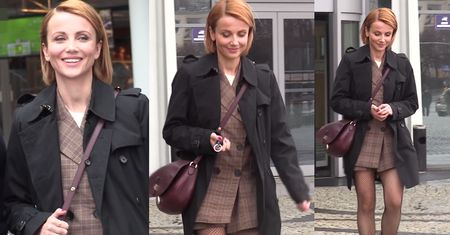 Katarzyna Zielińska w szortach i kabaretkach… "Ikona mody"?