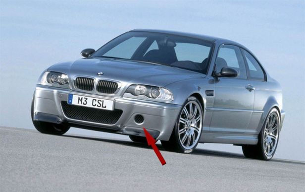 Wlot powietrza dla doładowania dynamicznego w BMW M3 CSL