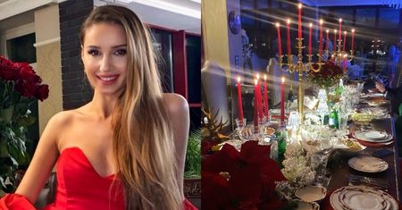 Patrycja Tuchlińska chwali się świąteczną stylizacją i BOGATĄ wieczerzą wigilijną (ZDJĘCIA)