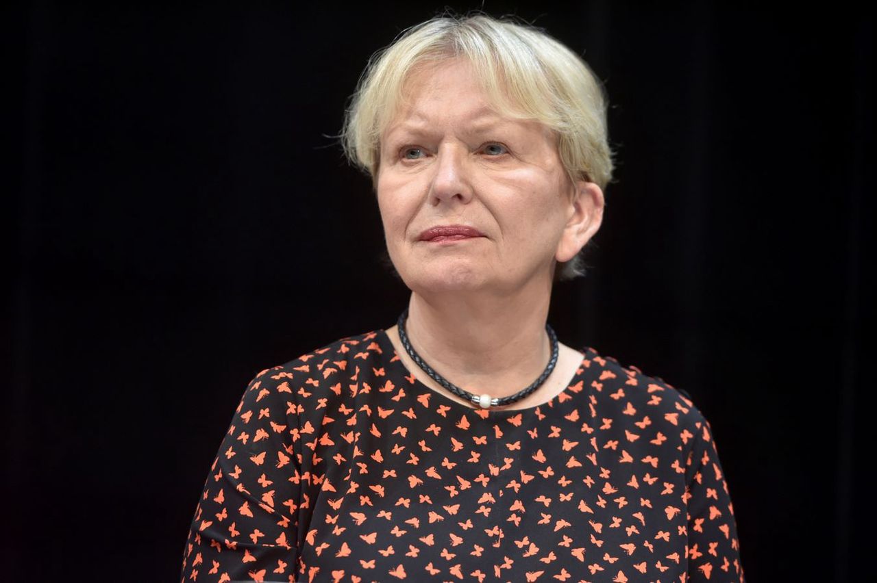 Sławomira Łozińska zaczęła karierę aktorską w 1975 r.