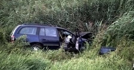 Groźny wypadek na ulicy Zygmuntówka przy skrzyżowaniu z ulicą Samsonowicza