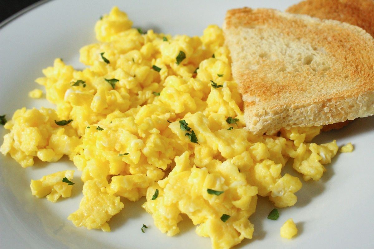 Leek your morning: A new twist on scrambled eggs