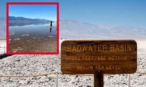 Zniknęło tysiące lat temu. Jezioro pojawiło się w Dolinie Śmierci