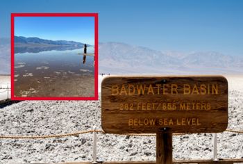 Zniknęło tysiące lat temu. Jezioro pojawiło się w Dolinie Śmierci