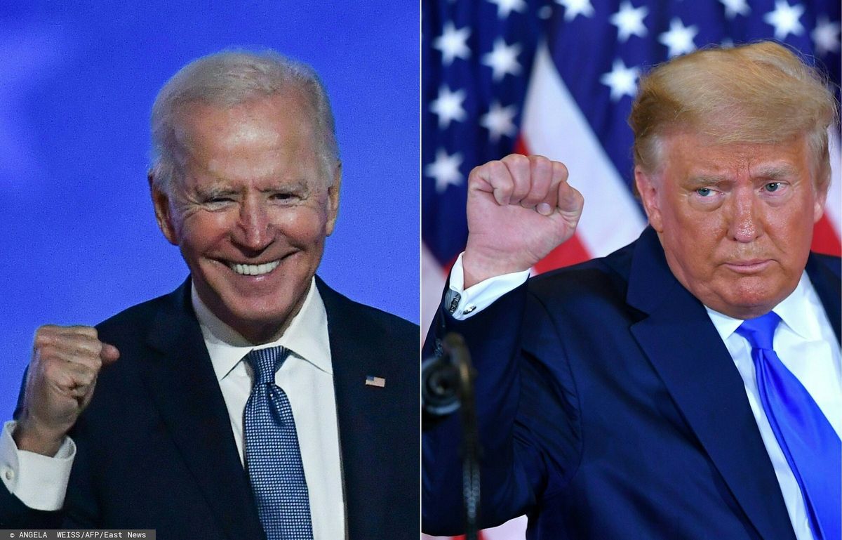 Według ostatnich sondaży, Joe Biden i Donald Trump otrzymaliby po 46 proc.poparcia