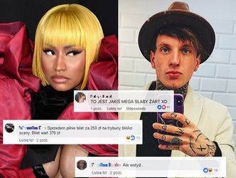 Smolasty zagra koncert przed Nicki Minaj. Fani raperki: "TO MEGA SŁABY ŻART. Ale wstyd!"