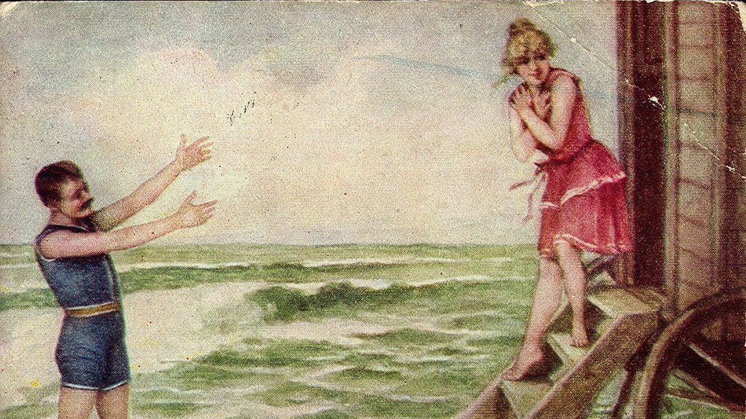 Parawany są dla amatorów. Nasi przodkowie mieli lepszy sprzęt – wozy kąpielowe 1