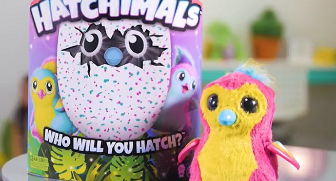 Zabawki Hatchimals reklamowane przez TalentMedia