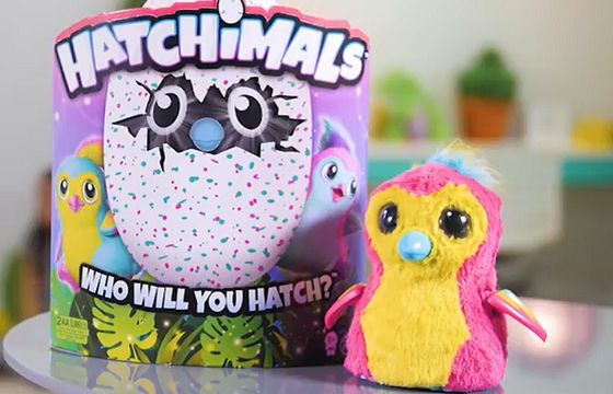 Zabawki Hatchimals reklamowane przez TalentMedia