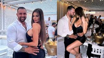 Mężatka Justyna Gradek ma NOWEGO CHŁOPAKA! Modelka obściskuje się z rumuńskim milionerem Alexem Bodim (ZDJĘCIA)