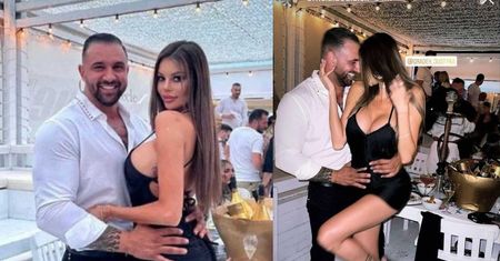 Mężatka Justyna Gradek ma NOWEGO CHŁOPAKA! Modelka obściskuje się z rumuńskim milionerem Alexem Bodim (ZDJĘCIA)