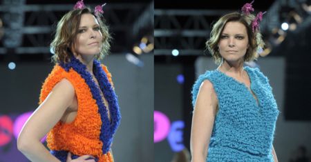 Felicjańska w wełnie na polskim "Fashion Week"