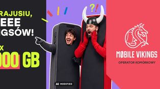 Mobile Vikings rozdaje nawet 12 000 GB. Wystarczy wybrać plan i wpisać kod