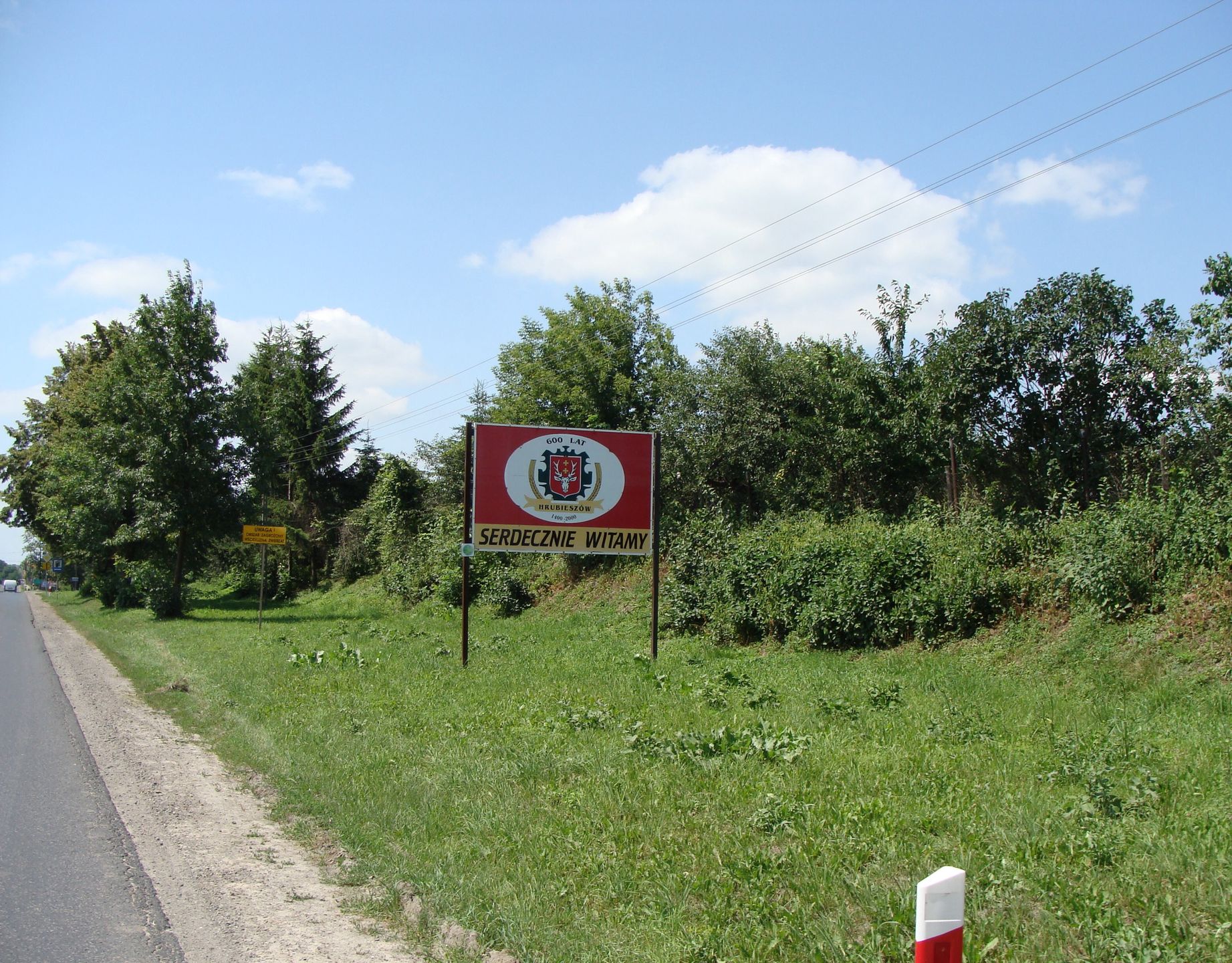Ulice w Hrubieszowie nie są ruchliwe, a okolica urzeka spokojem