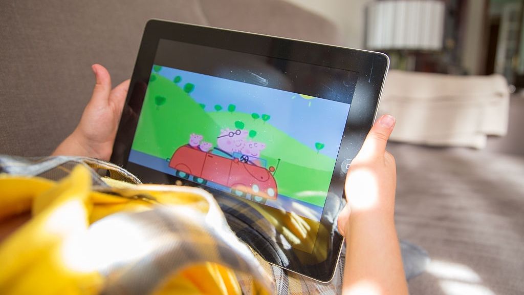 Mobile TV Watching
Girl watching cartoons online with the iPad tablet laying in the sofa at home.
Artur Debat
mobile, device, Peppa pig, Cartoons, Watching, Screen, Device, Display, Technology, Apple, iPad, Tablet, Holding, Lap, Laying, Sofa, House, Home, Caucasian, Girl, After school, Light, Internet, Series, Television, YouTube, Apps, iOS, Touching, Hands