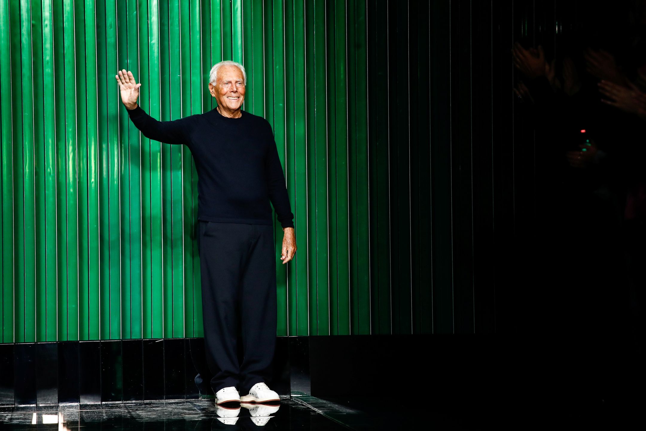 Giorgio Armani oddaje hołd Ukrainie
