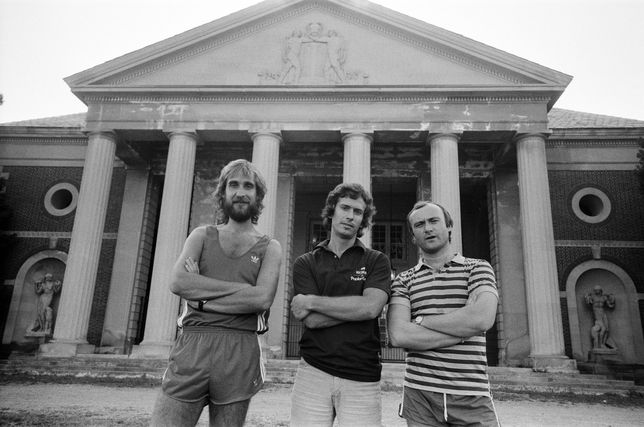 Genesis(Phil Collins, Mike Rutherford and Tony Banks) w latach 80.