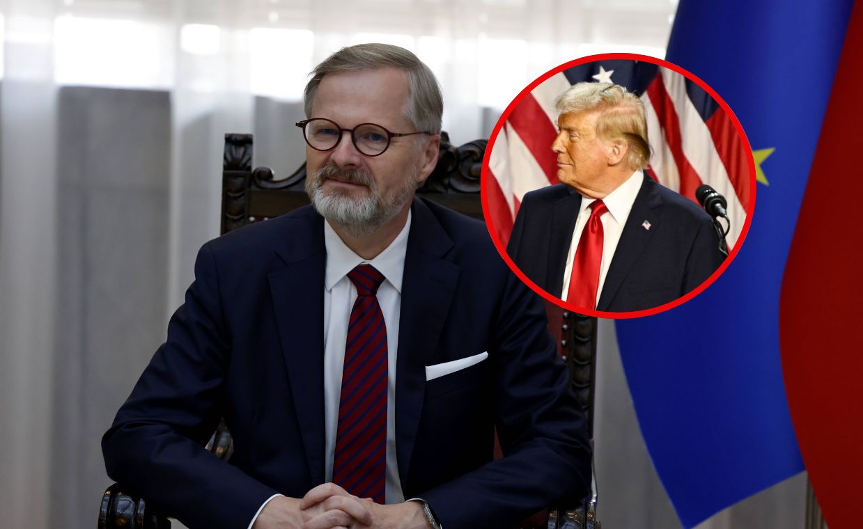 Petr Fiala też rozmawiał z Trumpem. Zaskoczyli tematem rozmowy