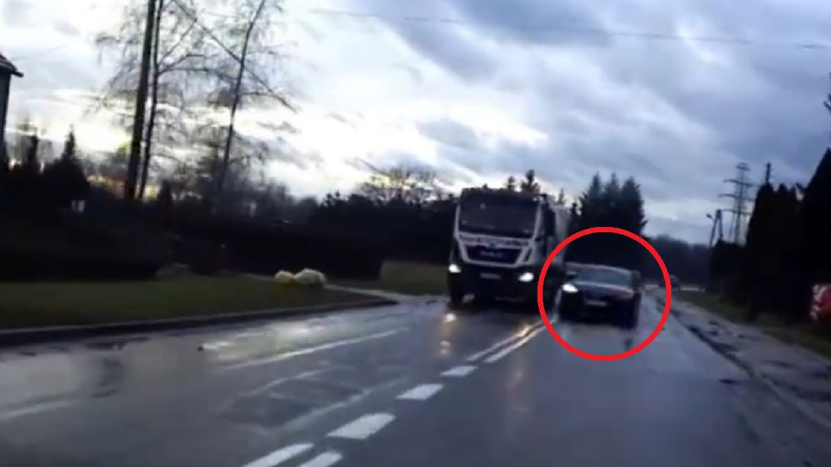 Wyprzedzanie w niedozwolonym miejscu.